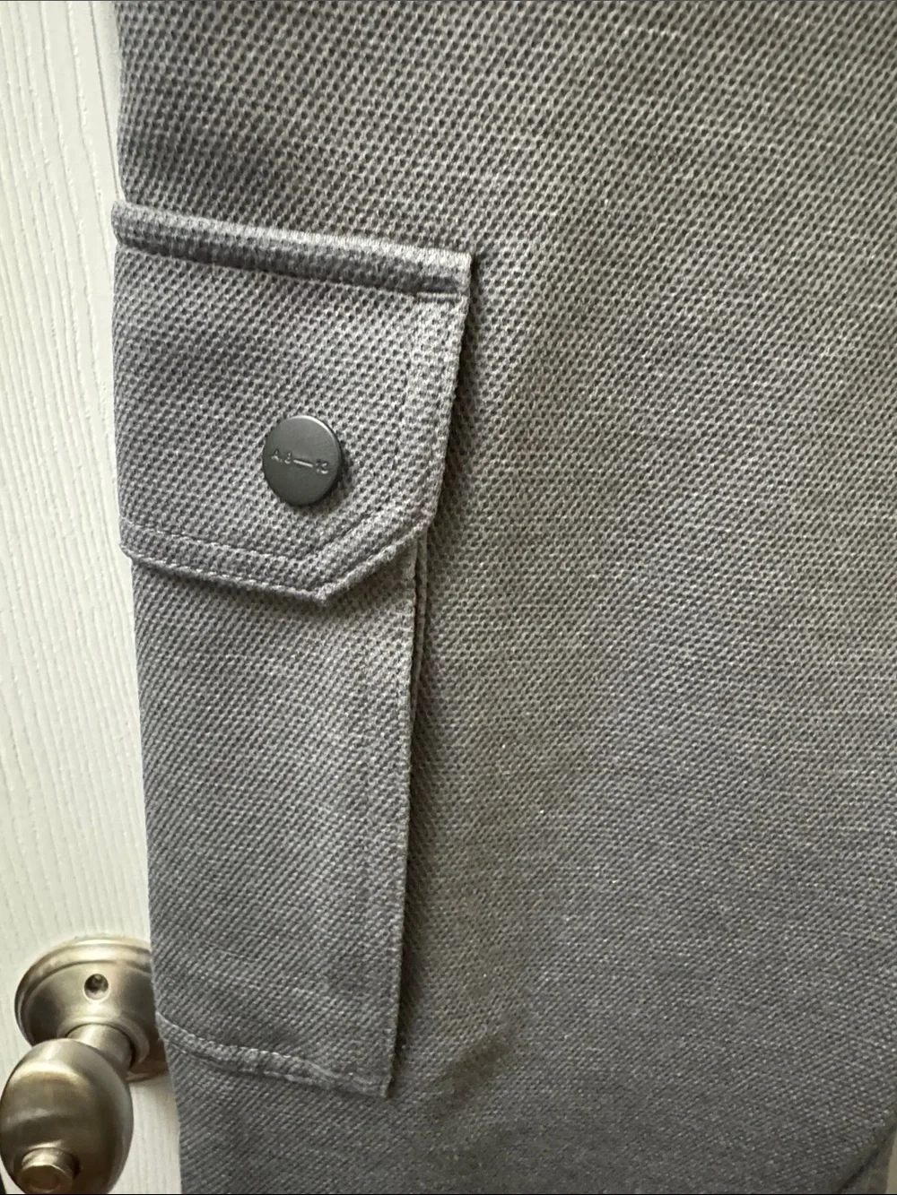 H&M Charcoal Gray Cargo Jogger Pants